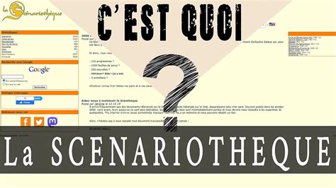 Scénariothèque 